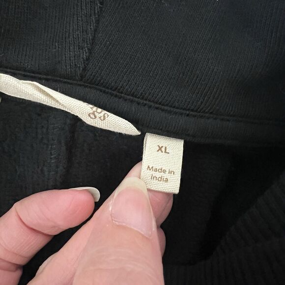 Soft Surroundings Go Lively Jacket Womens Size XL Black Travel Wrap Scarf Cozy - Picture 6 of 13